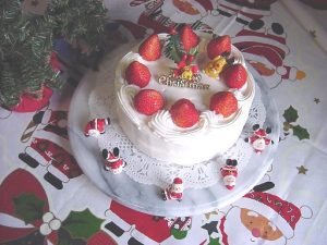 12/23「クリスマスケーキ」 会場:アトリエ・ウィークエンド(中央市山之神)