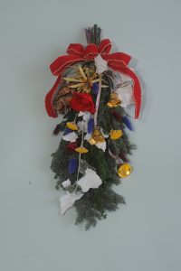 12/14💐スワッグ💐クリスマスのスワッグ