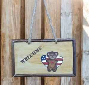 3/18 トールペイント体験教室「ウェルカムボード」