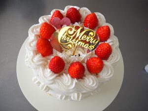 12/10(水)・11(木)「クリスマスケーキ」 会場:アトリエ・ウィークエンド(中央市山之神)※申込締切12/3