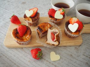 4/8(水)・9(木)「バスクチーズケーキ」  会場：アトリエ・ウィークエンド（中央市山之神）※申込締切3/31