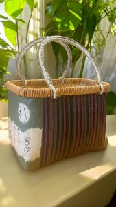 2/6・20、3/6・13　一閑張体験教室「カゴバッグ」※日にちを選択してください